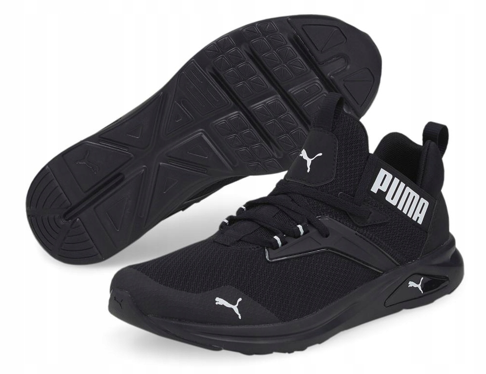 PUMA ENZO 2 REFRESH JR BLK/WHT US5 38567702 – Digital Display Showroom