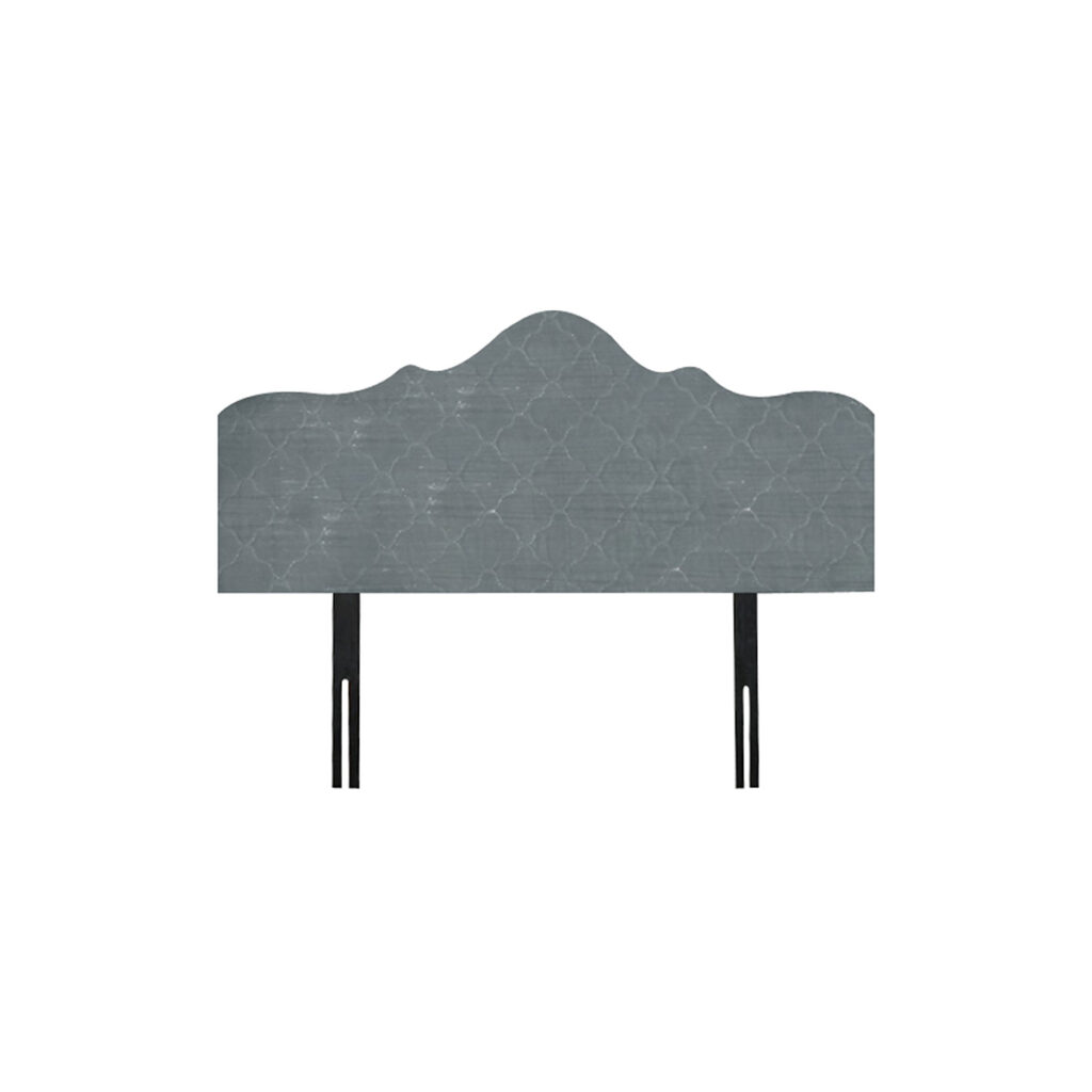 Grey headboard single digital display showroom
